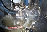砥石で基板を切断